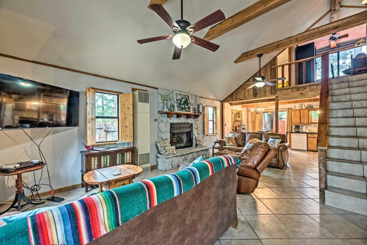 Ruidoso Cabin With Deck And Grill - Walk To Town! Exterior photo