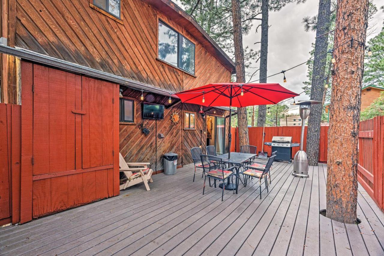 Ruidoso Cabin With Deck And Grill - Walk To Town! Exterior photo