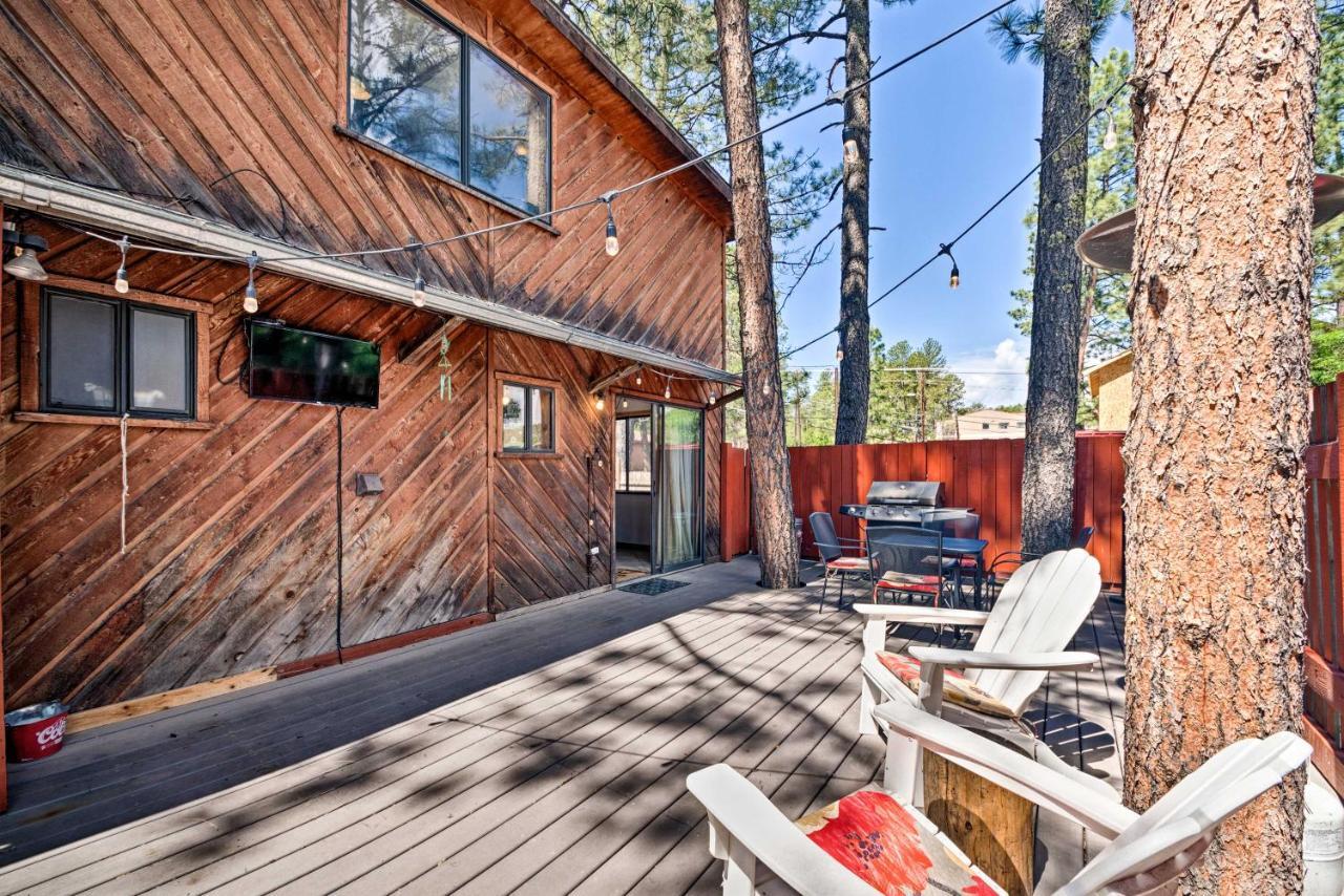 Ruidoso Cabin With Deck And Grill - Walk To Town! Exterior photo